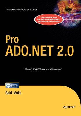 Book cover for Pro ADO.NET 2.0