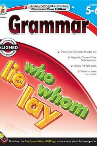 Cover of Grammar, Grades 5 - 6