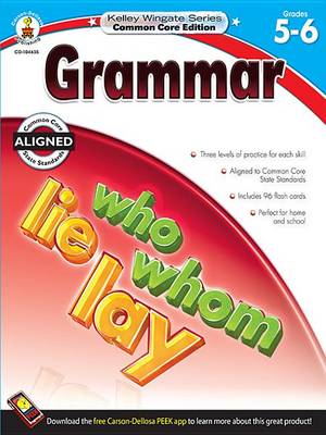 Book cover for Grammar, Grades 5 - 6