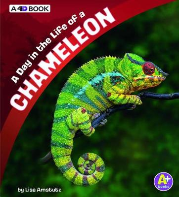 Book cover for A Day in the Life of a Chameleon: a 4D Book (A Day in the Life)