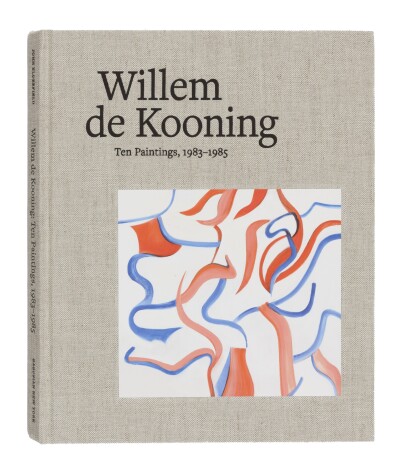 Book cover for Willem de Kooning