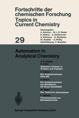 Book cover for Automation in Analytical Chemistry