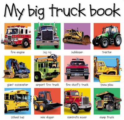 Book cover for My Big Book of Trucks