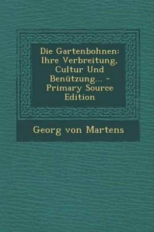 Cover of Die Gartenbohnen