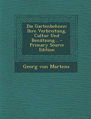 Book cover for Die Gartenbohnen