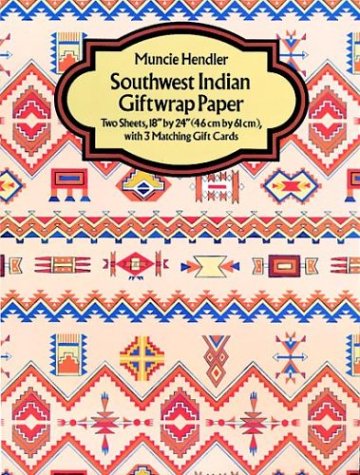 Book cover for Southwest Indian Giftwrap Paper