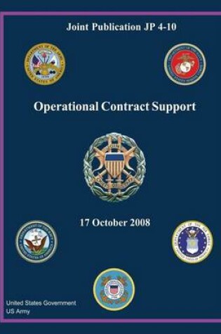 Cover of Joint Publication JP 4-10 Operational Contract Support 17 October 2008