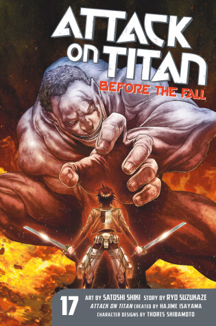 Book cover for Attack on Titan: Before the Fall 17