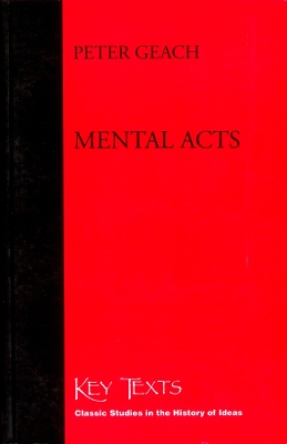 Cover of Mental Acts