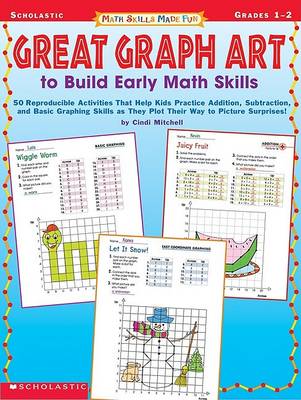 Book cover for Math Skills Made Fun: Great Graph Art to Build Early Math Skills