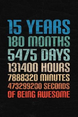 Book cover for 15 Years Of Being Awesome