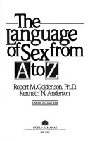 Book cover for Language of Sex C