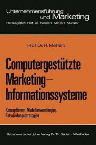 Cover of Computergestützte Marketing-Informationssysteme