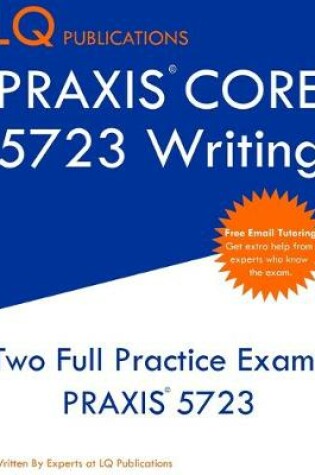 Cover of PRAXIS Core 5723 Writing