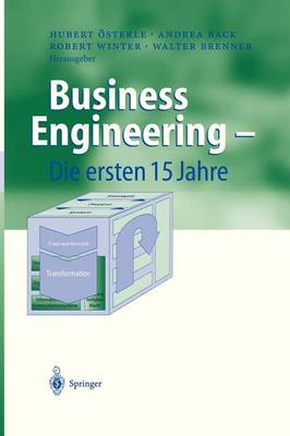 Book cover for Business Engineering — Die ersten 15 Jahre
