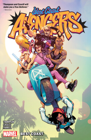 Book cover for West Coast Avengers Vol. 1: Best Coast
