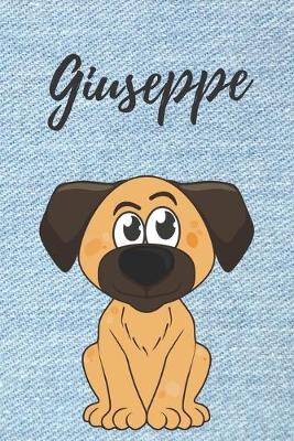 Book cover for personalisiertes Notizbuch Hunde / Malbuch / Tagebuch / Journal / DIN A5 / Geschenk Giuseppe