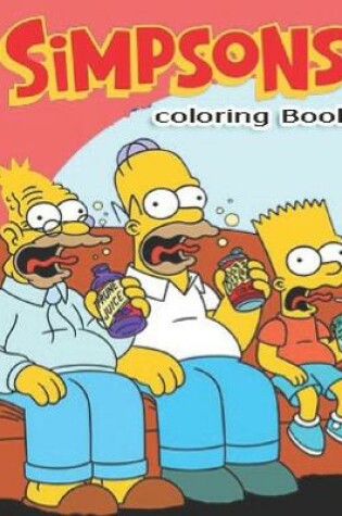 Cover of Simpsons Coloring Book