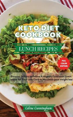 Book cover for Keto Diet Cookbook - Lunch Recipes