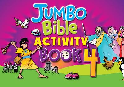 Book cover for Jumbo Bible Activity Book 4