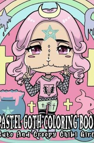 Cover of Pastel Goth Coloring Book