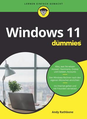 Book cover for Windows 11 für Dummies