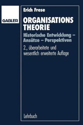 Cover of Organisationstheorie