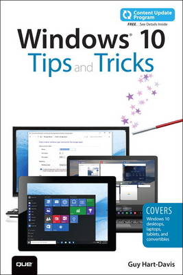 Cover of Windows 10 Tips and Tricks (includes Content Update Program)