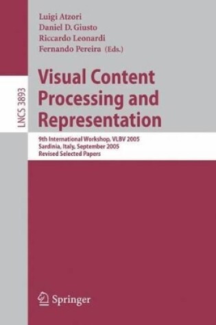 Cover of Visual Content Processing and Representation