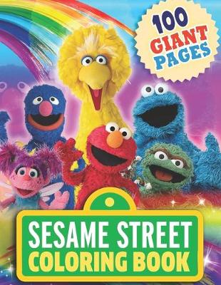 Book cover for Sesame Street Coloring Book