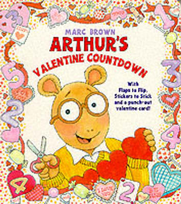 Book cover for Arthur's Valentine Countdown