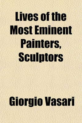 Book cover for Lives of the Most Eminent Painters, Sculptors