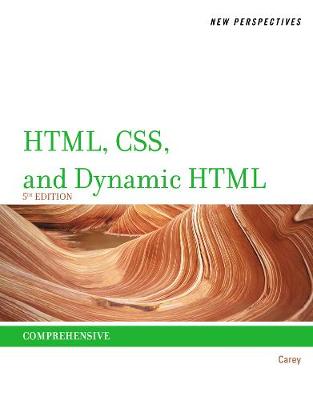 Book cover for New Perspectives on HTML, CSS, and Dynamic HTML