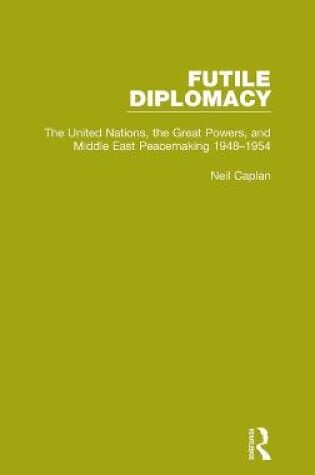 Cover of Futile Diplomacy, Volume 3