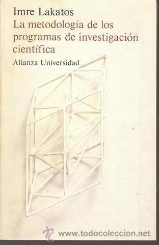 Book cover for Metodologia de Los Programas de Investigacion