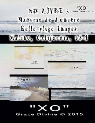 Book cover for XO LIVRE 3 Mantras de Lumiere Belle plage Images Malibu California USA