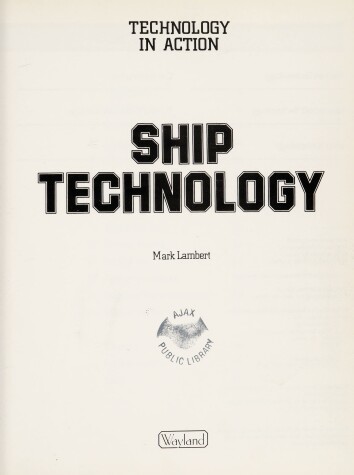 Book cover for Ship Technology