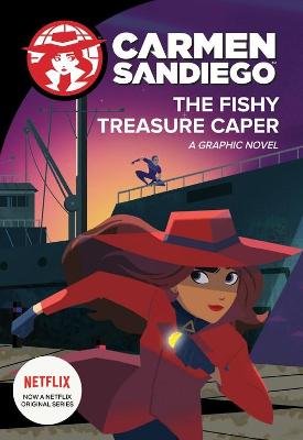 Book cover for The Fishy Treasure Caper Graphic Novel