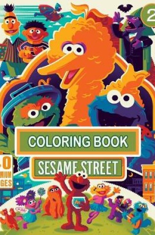 Cover of Sesame Street Coloring Book Vol2