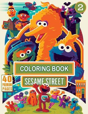 Cover of Sesame Street Coloring Book Vol2