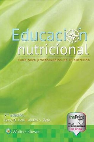 Cover of Educación nutricional