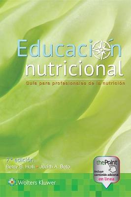 Book cover for Educación nutricional