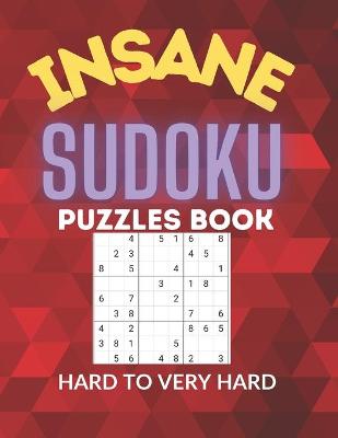 Book cover for INSANE Sudoku puzzles Book