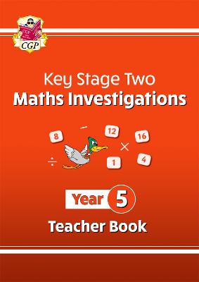 Book cover for New KS2 Maths Investigations Year 5 Teacher Book