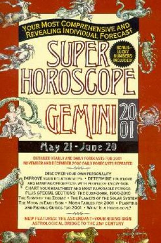 Cover of Super Horoscope: Gemini 2001