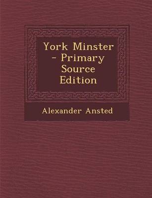 Book cover for York Minster - Primary Source Edition