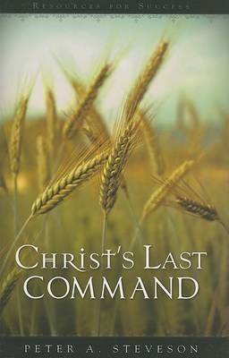 Book cover for Christ's Last Command