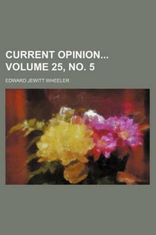 Cover of Current Opinion Volume 25, No. 5