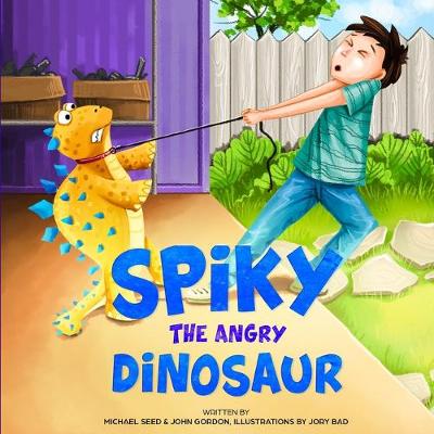 Book cover for Spiky the Angry Dinosaur