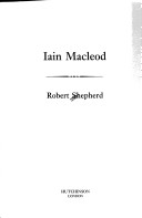 Book cover for Iain Macleod